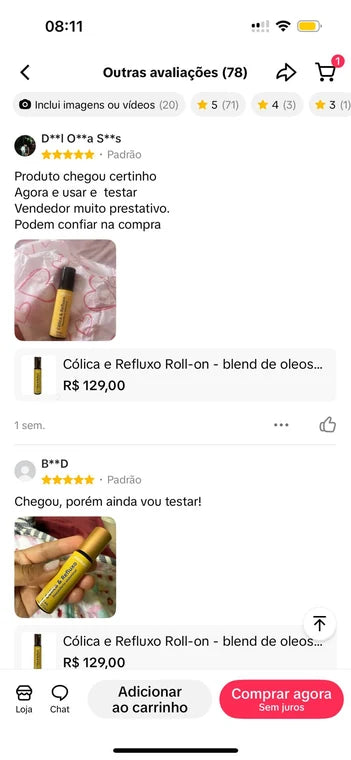 Print de depoimento enviado por uma mãe (5 de 5)